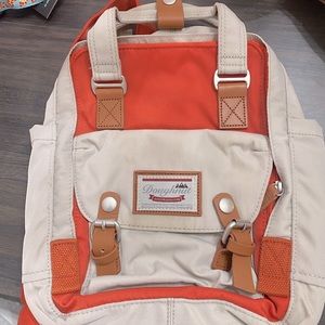 Doughnut mini backpack in pumpkin
